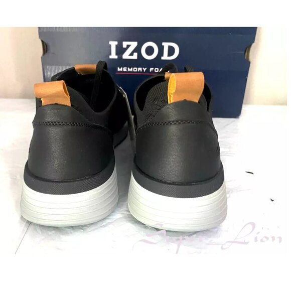 NEW IZOD Men\'s Bannnister Memory Foam Lace-up Sneaker Shoes main image 6